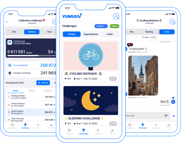 YuMuuv App Screenshots