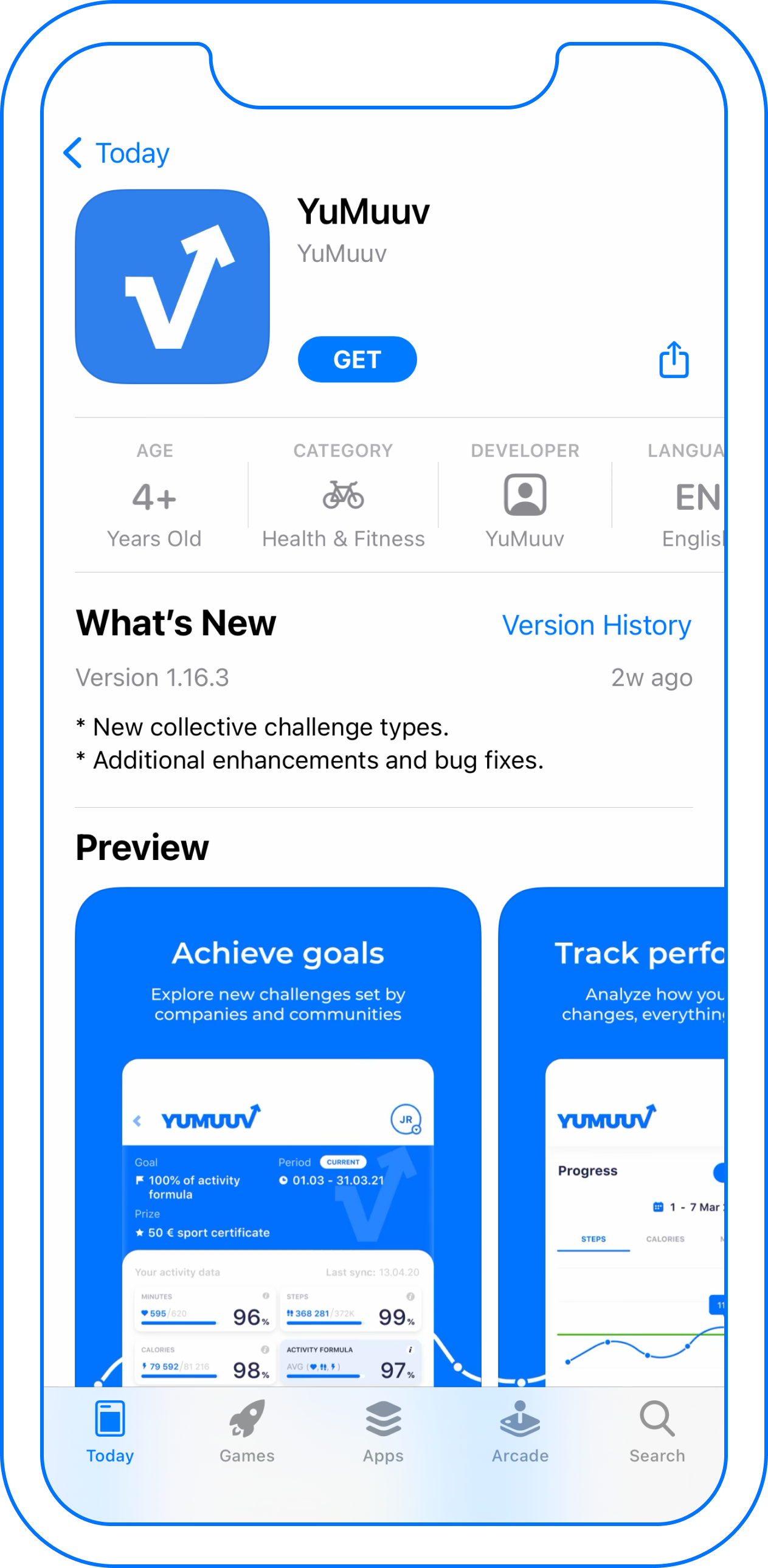 YuMuuv at App Store screenshot