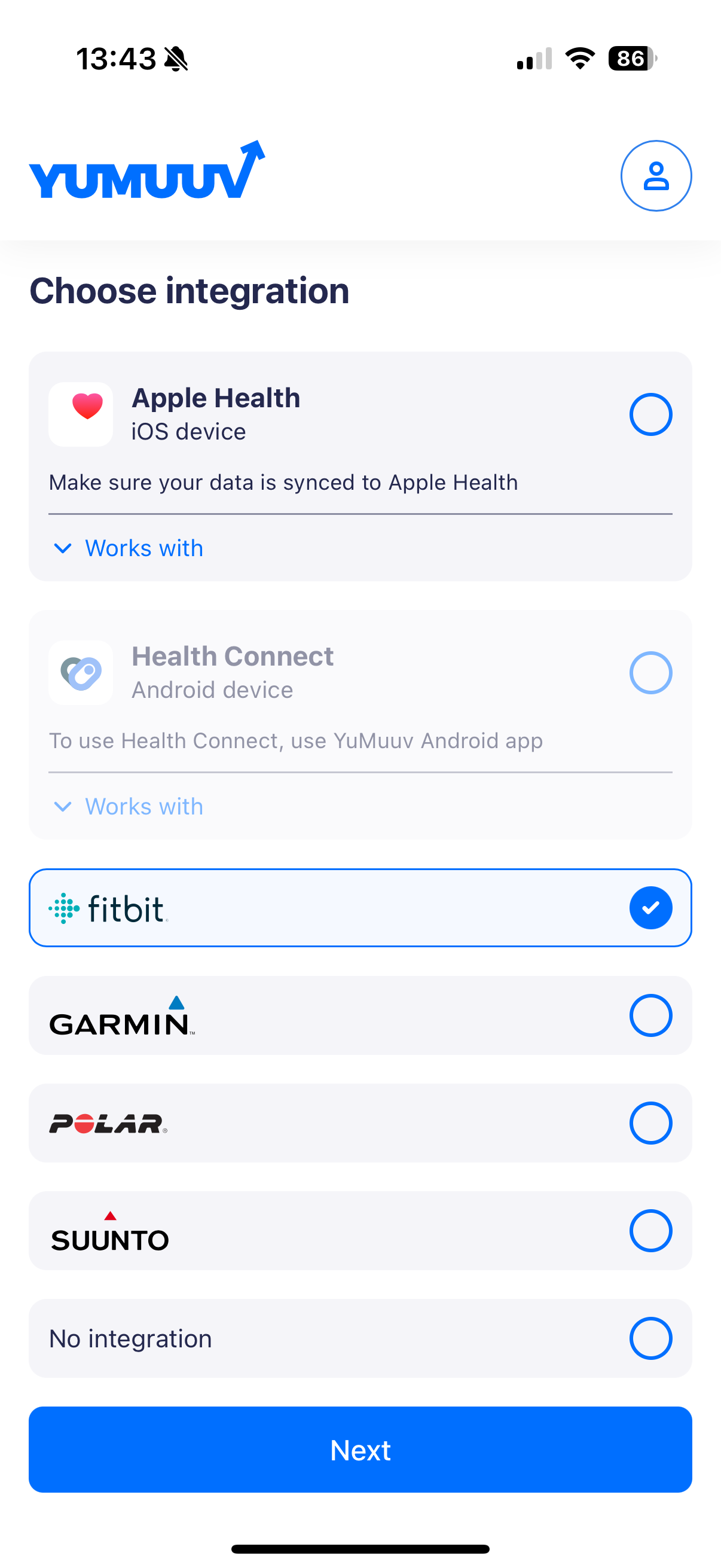 Fitbit | Help center | YuMuuv
