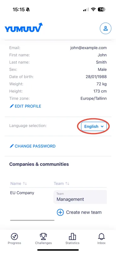 language