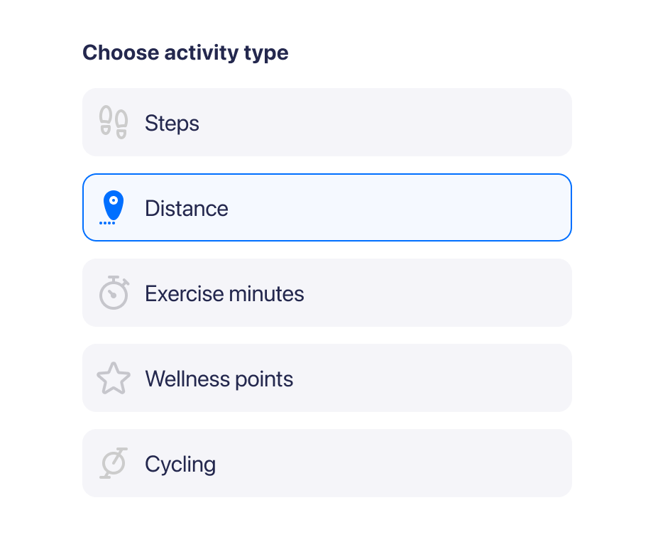 Distance Challenge App | YuMuuv