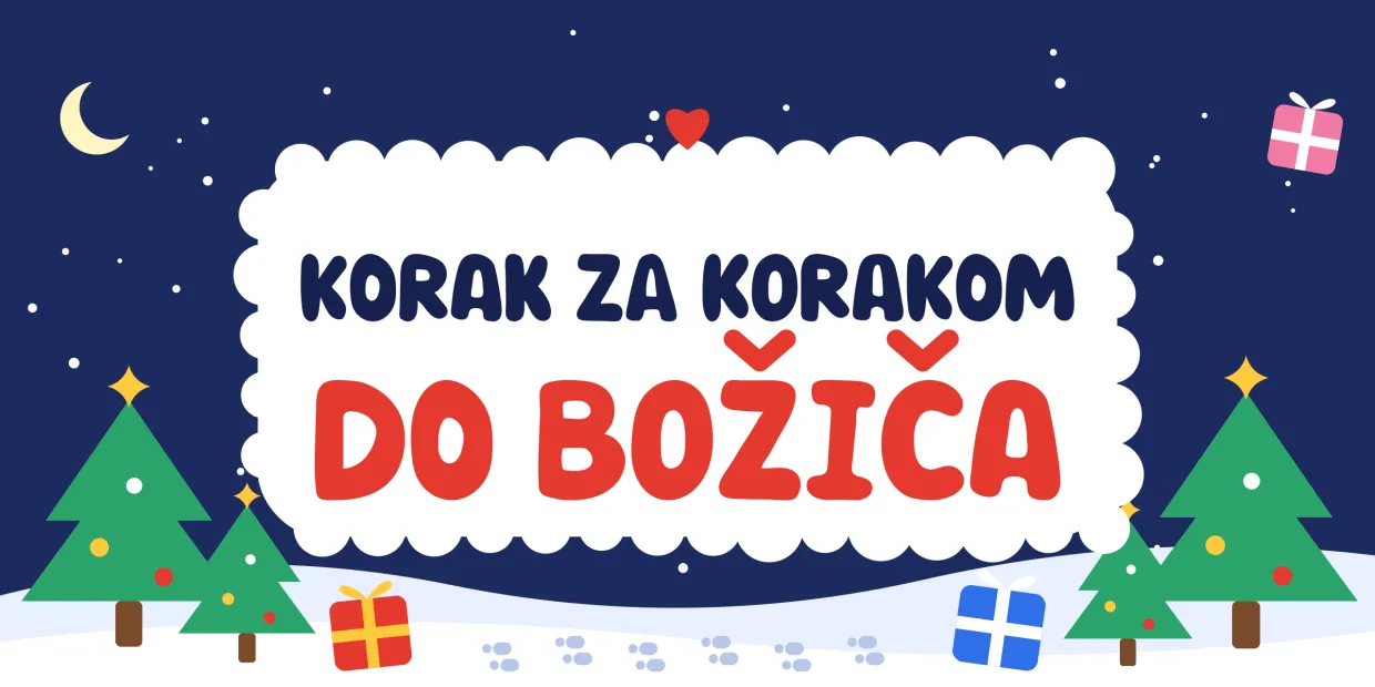 Korak za korakom do božiča