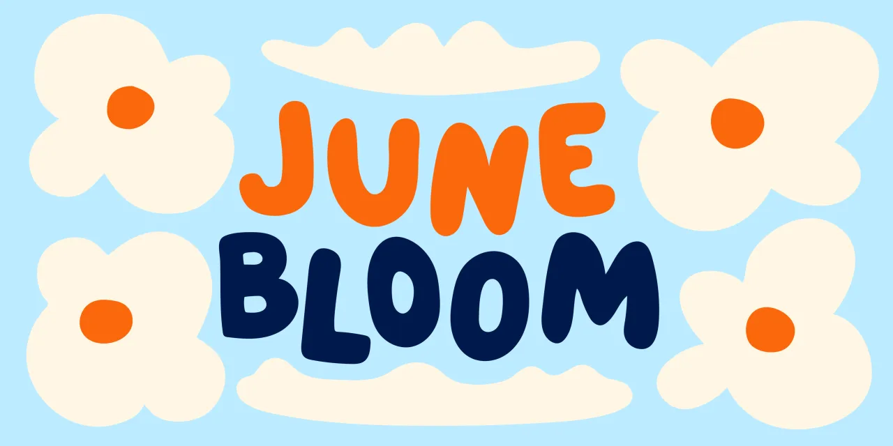 Team starting a June wellness challenge outdoors