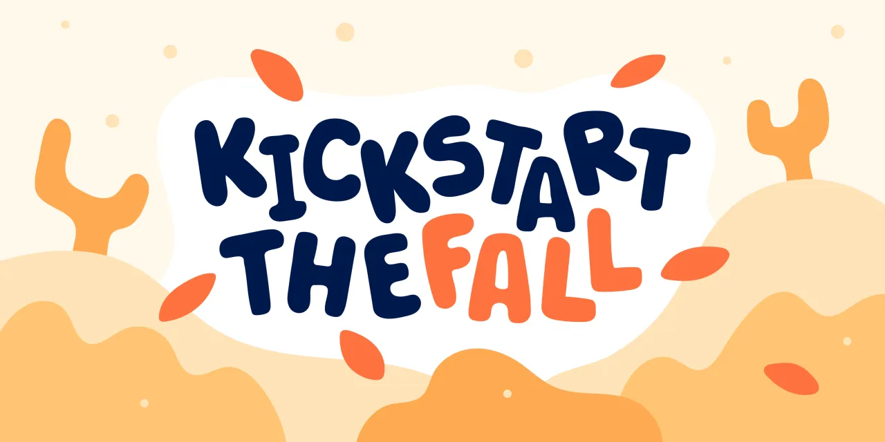 Team launching a fall wellness challenge