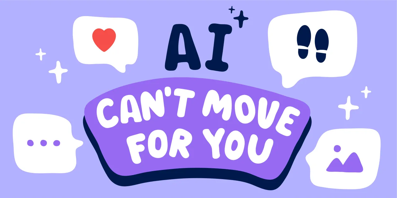 AI cannot move for you – wellness challenges
