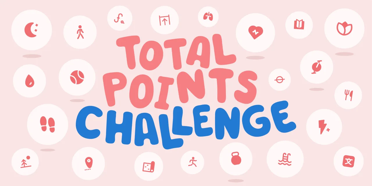 Total Wellness Points Challenge in YuMuuv