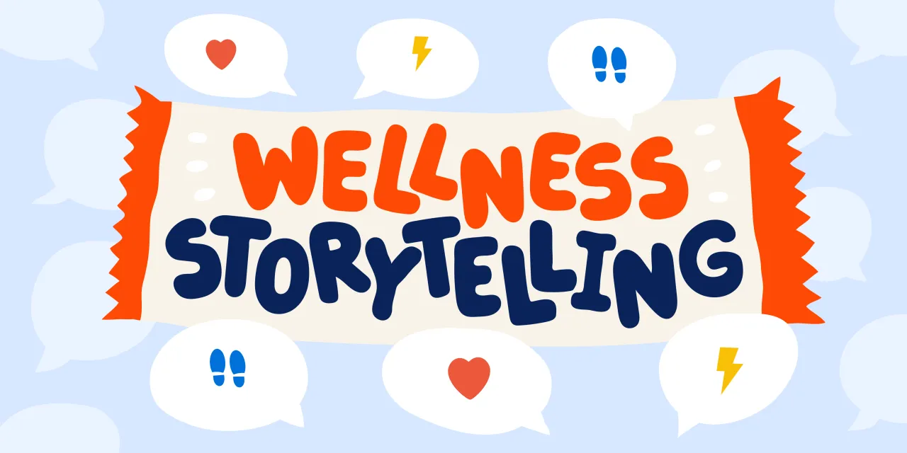 Wellness challenge storytelling for HR and marketing teams
