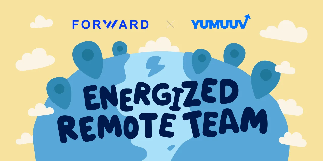 Forward Platform remote team, a YuMuuv wellness challenge case study