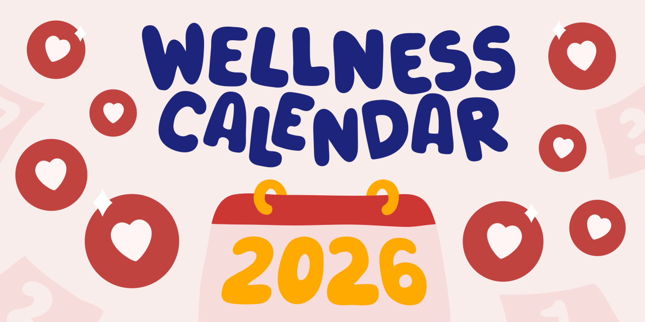 2026 wellness calendar