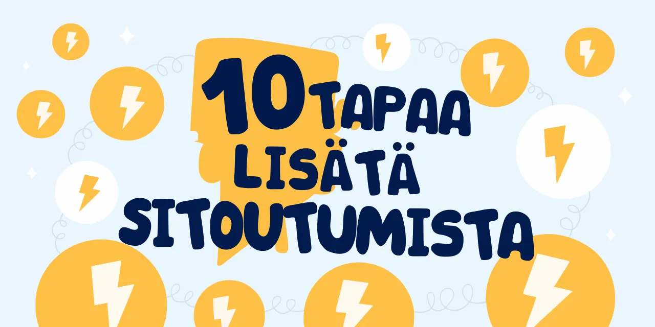 Työntekijöiden sitoutumisen lisääminen hyvinvointihaasteessa