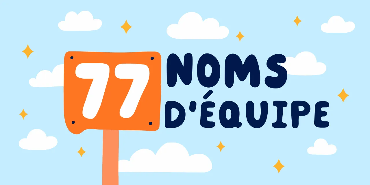 Noms d’équipe amusants pour un défi de marche