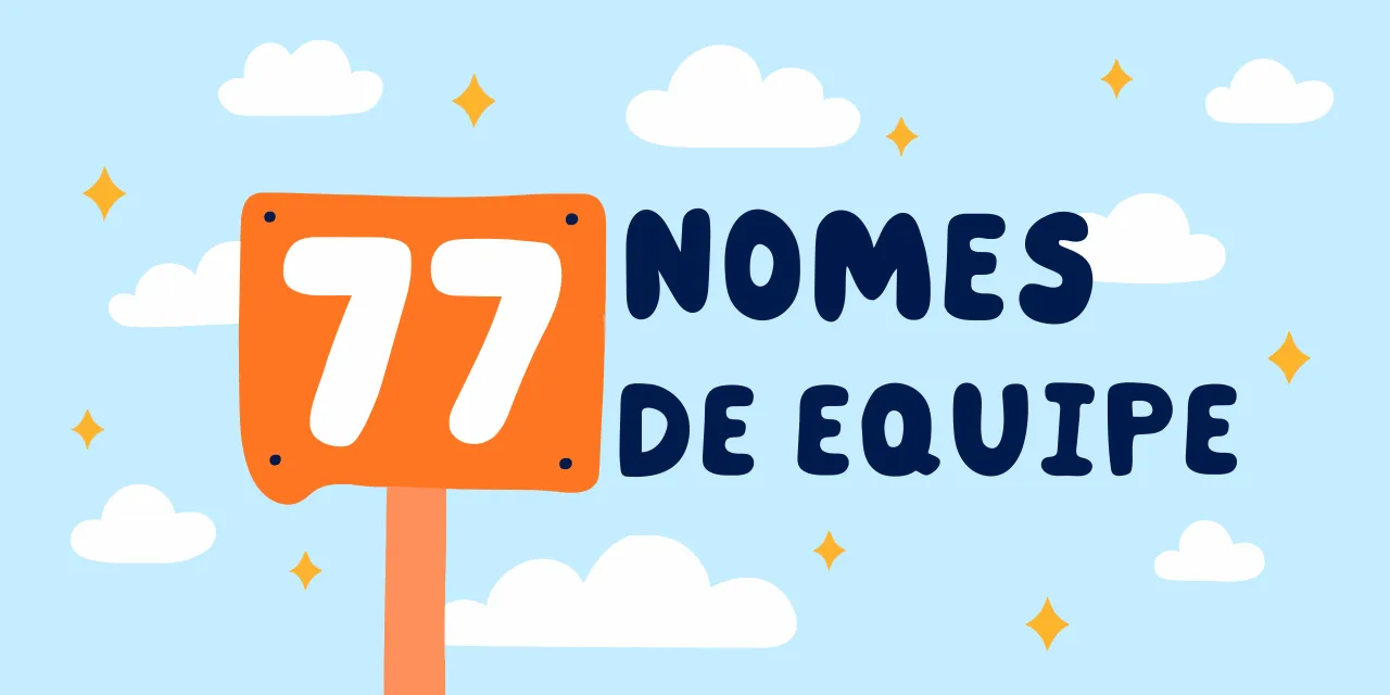 Nomes engraçados para equipes de caminhada