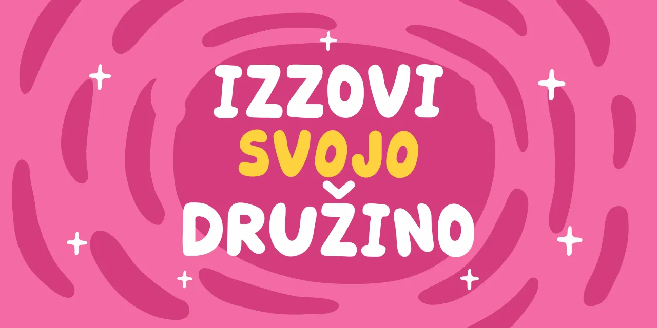 Družinski fitnes izziv z zasebnim izzivom YuMuuv