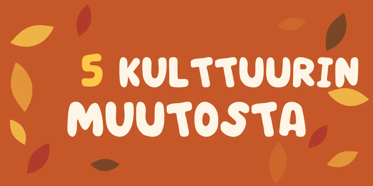 Tiimi keskustelee siitä, miten heidän työpaikkansa hyvinvointikulttuuri muuttuu