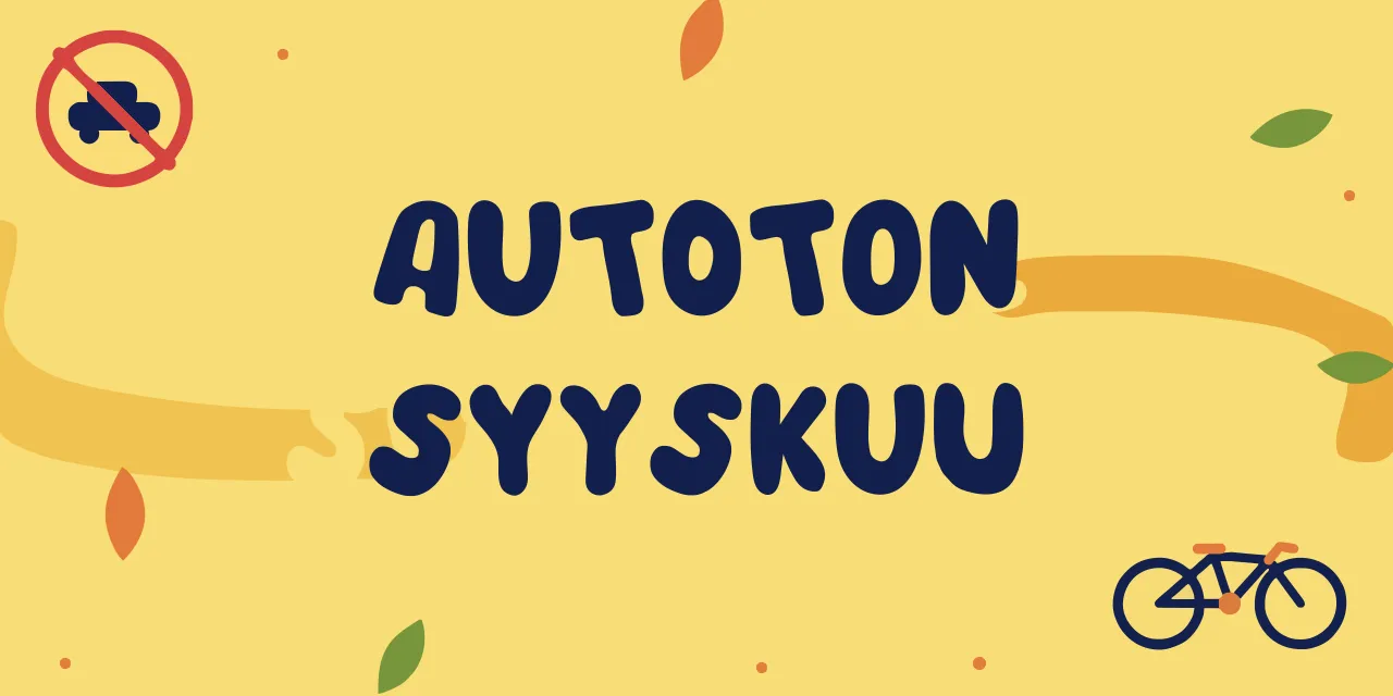 Työntekijä pyöräilee töihin autottomassa työmatkahaasteessa