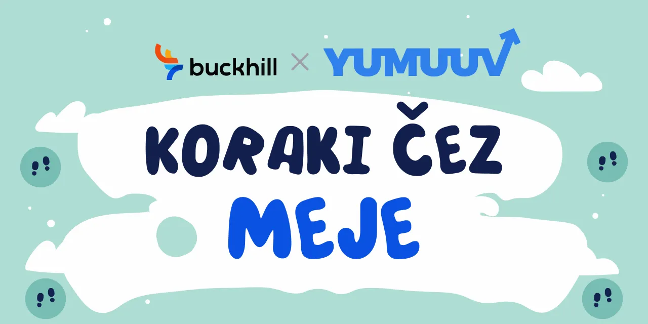 Ekipa na daljavo podjetja Buckhill – študija primera izziva korakov YuMuuv
