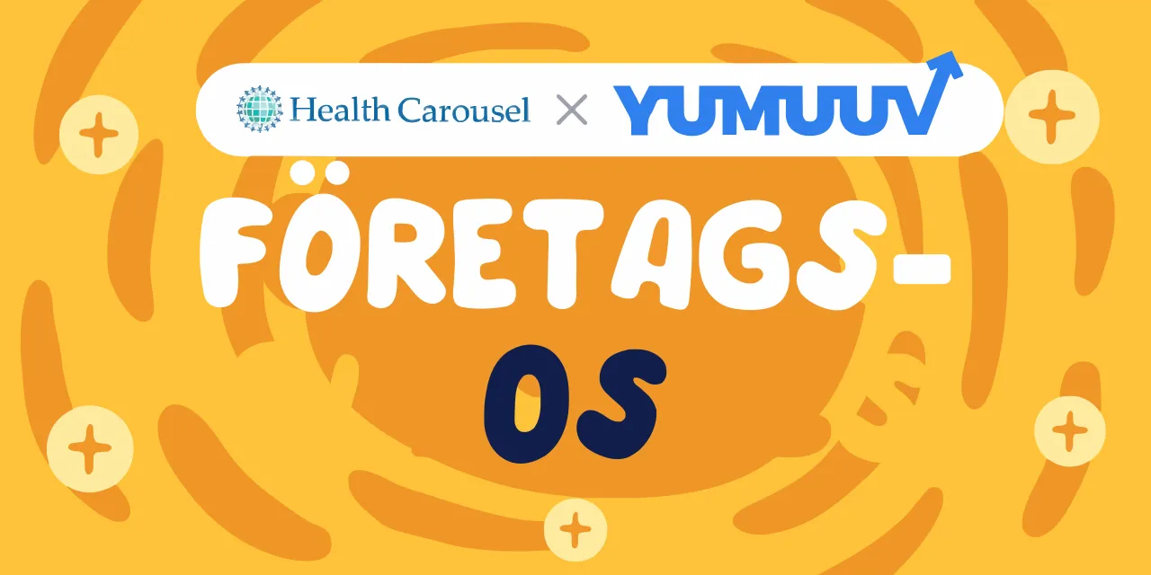 Health Carousels team, ett kundcase om en lagträningsutmaning i YuMuuv