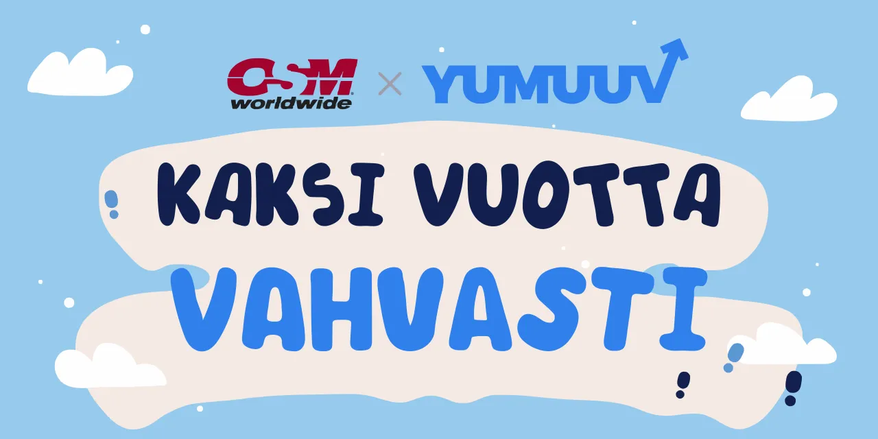 OSM Worldwiden toimisto- ja varastohenkilöstöä, YuMuuvin askelhaasteen asiakastarina