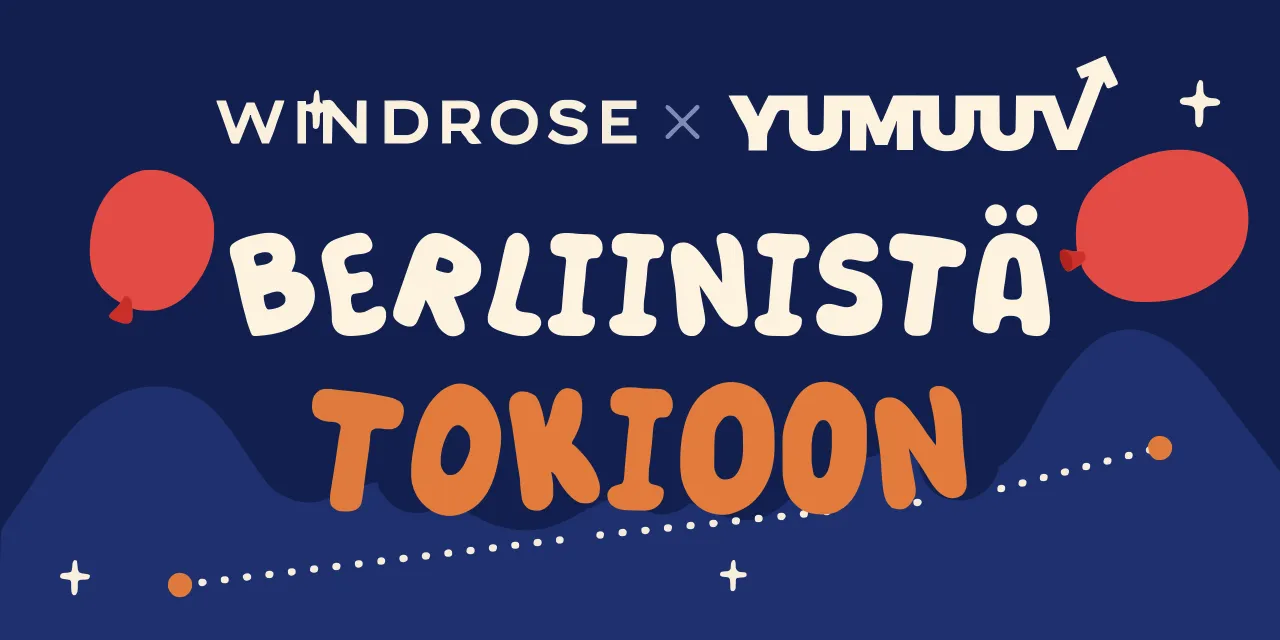 Windrosen työntekijöitä, YuMuuvin hyvinvoinnin askelhaasteen asiakastarina