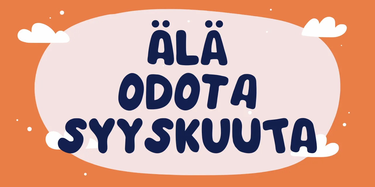 Syksyn hyvinvointiohjelman suunnittelu kesällä