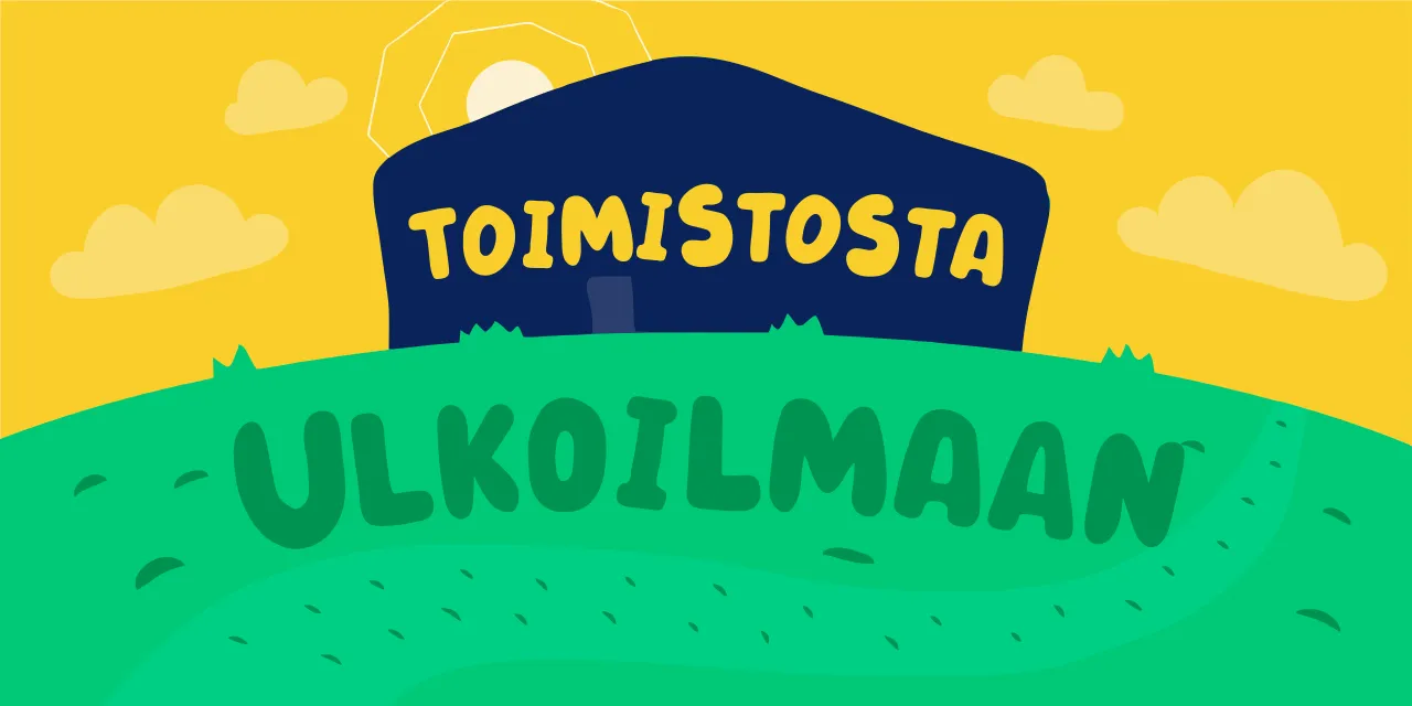 Kesäisiä ideoita tiimin sitouttamiseen ulkona
