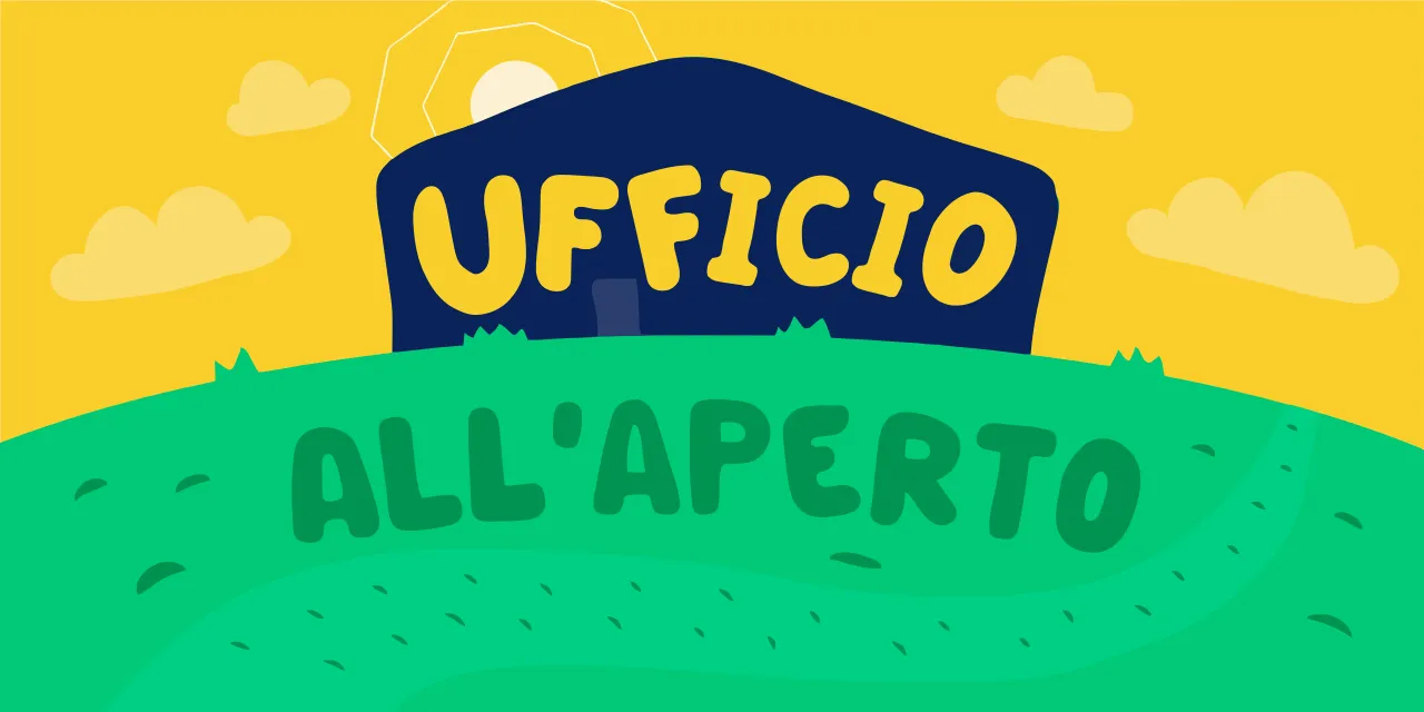 Idee estive all’aperto per il coinvolgimento del team