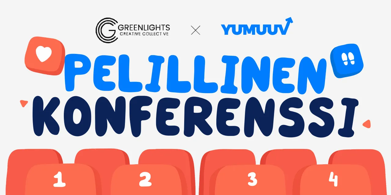 Greenlights Creative Collectiven konferenssin askelhaaste