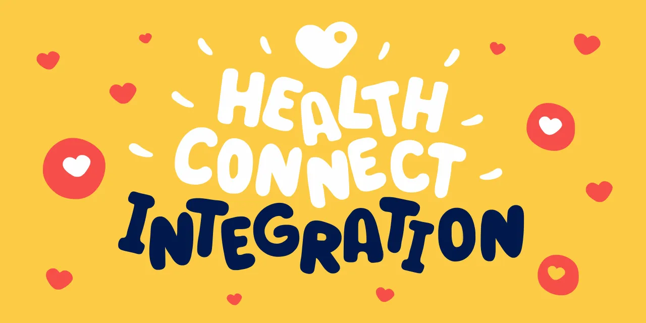 Health Connect-integration med YuMuuv på Android