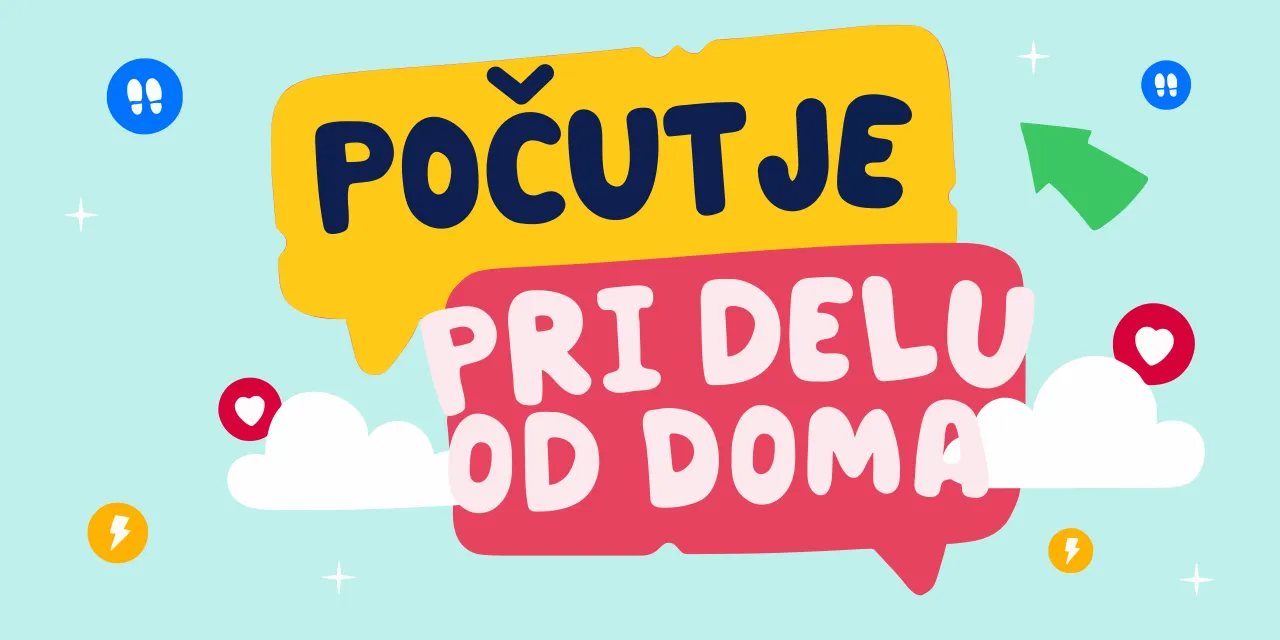 Podpora dobremu počutju zaposlenih na daljavo