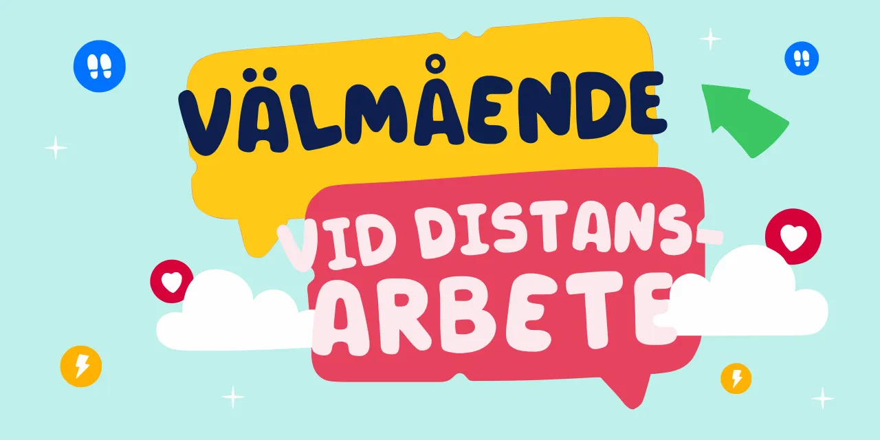 Stötta välmåendet hos medarbetare på distans