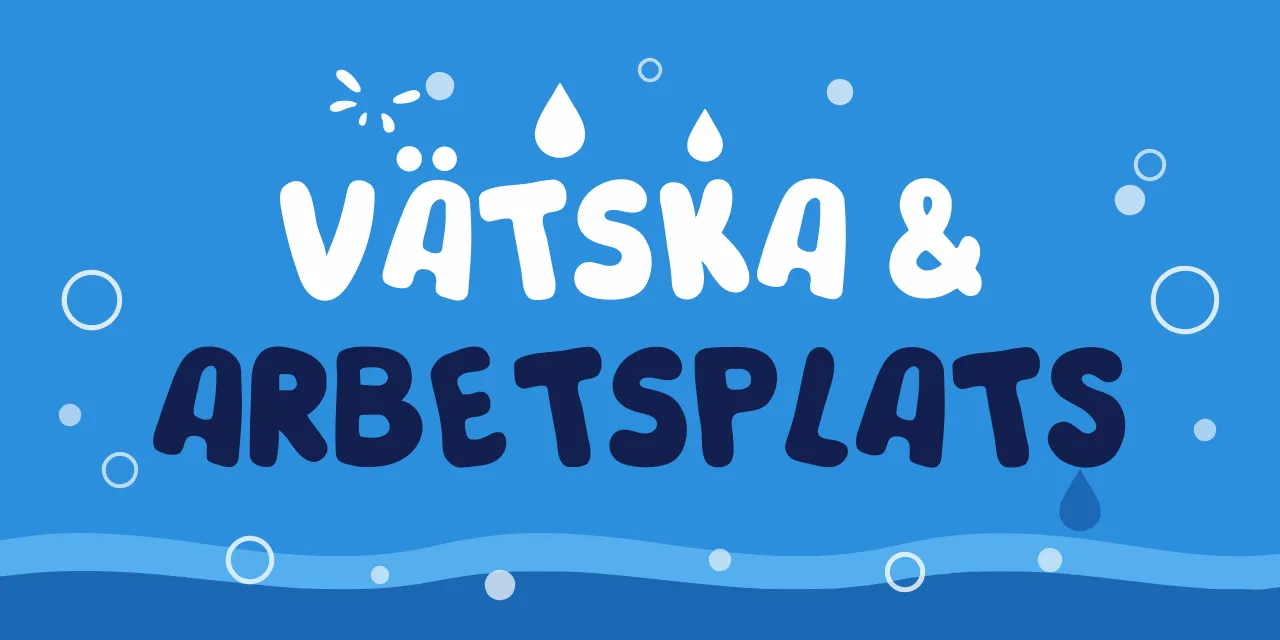 Vätskeutmaning för friskvård på arbetsplatsen