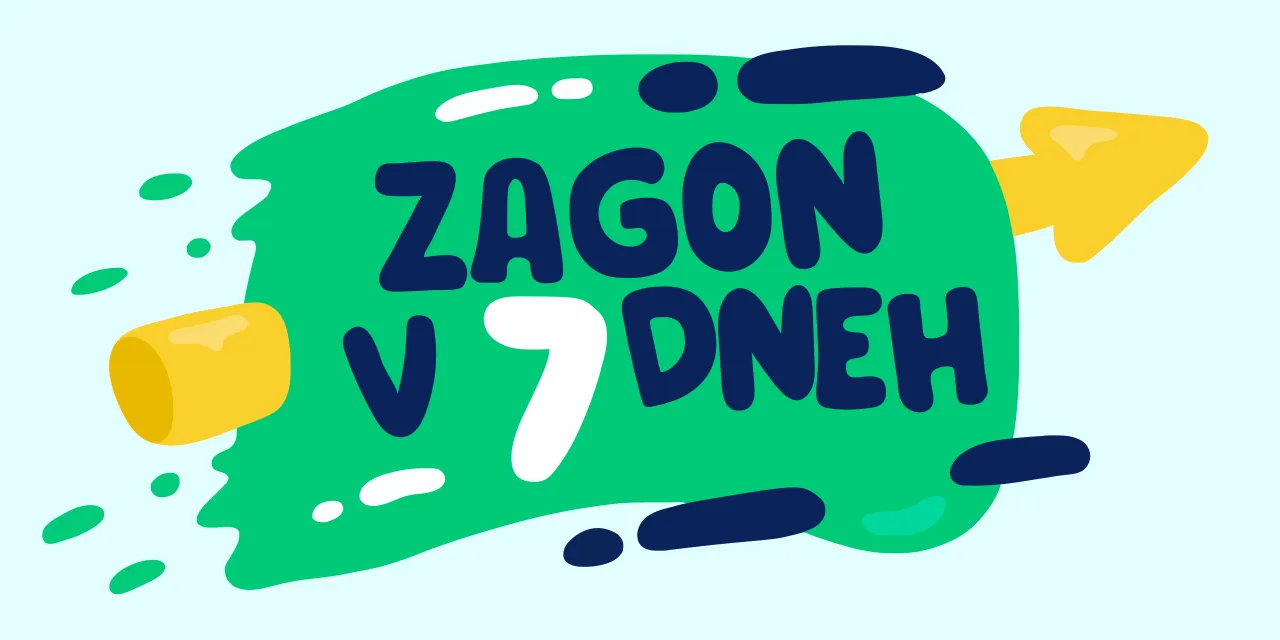 Zagon izziva dobrega počutja v 7 dneh