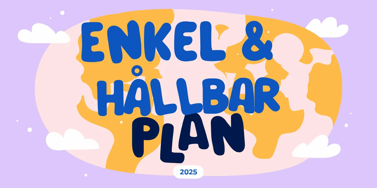 Enkel och hållbar friskvårdsplan