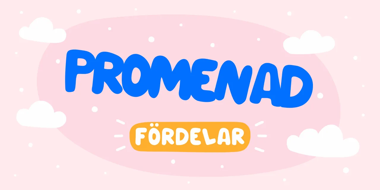 Fördelar med att promenera