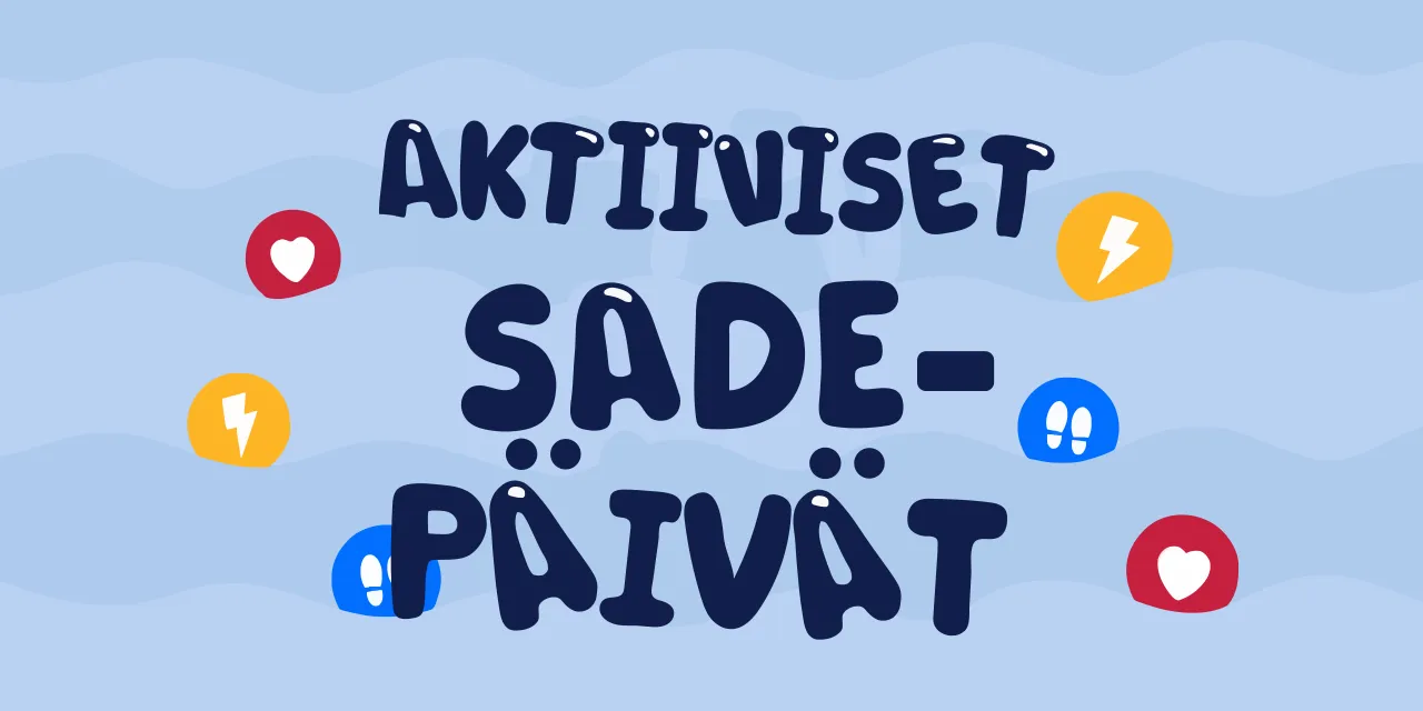 Sisäaktiviteetit sadepäiviin