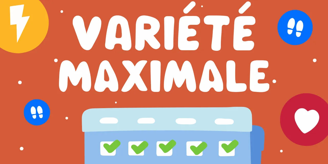 Le plan bien-être le plus varié