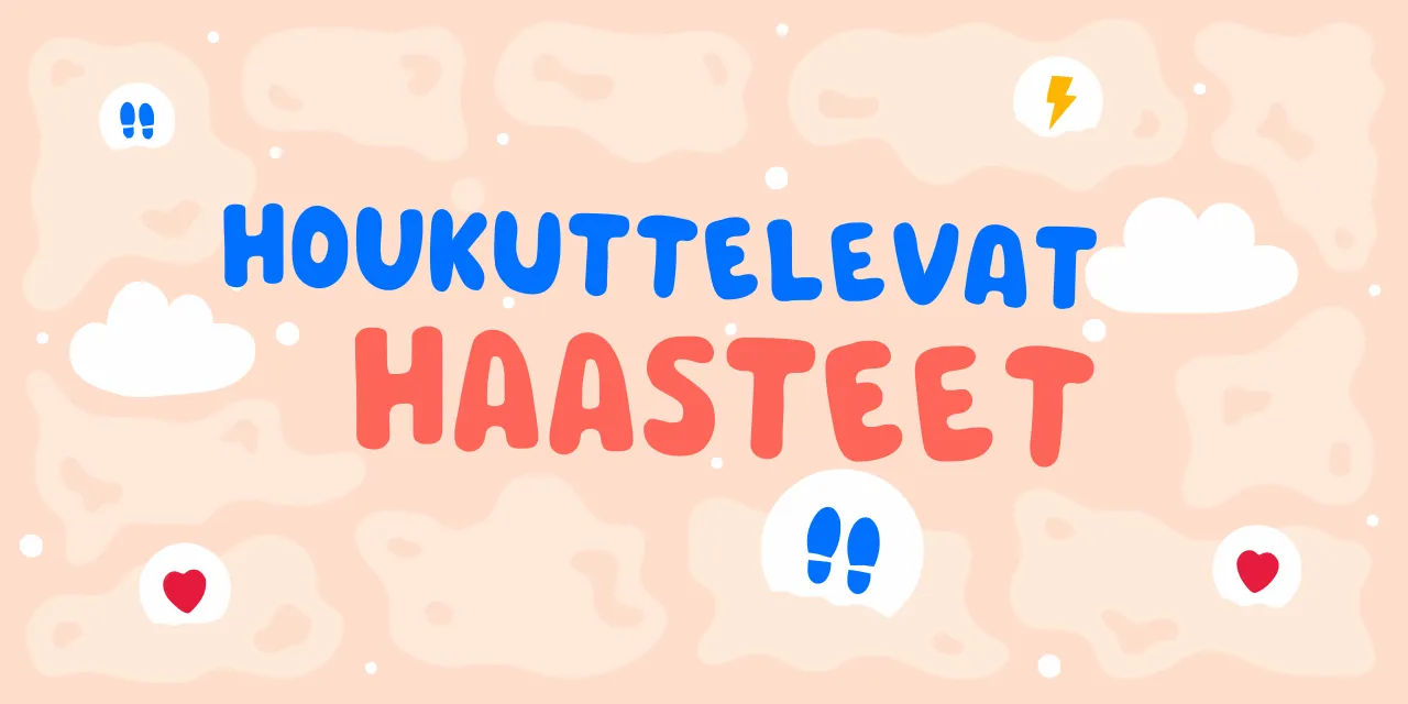 Hauskat ja houkuttelevat hyvinvointihaasteet työntekijöille