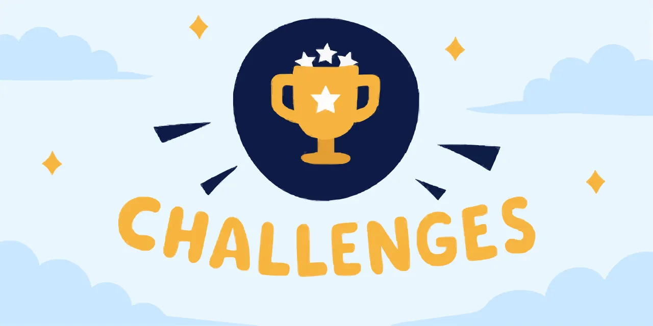 Challenge-Typen in YuMuuv erklärt