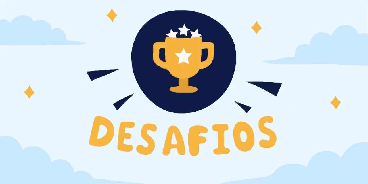 Tipos de desafio do YuMuuv