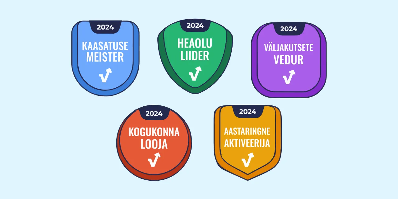 YuMuuvi töökoha heaolu saavutusmärgid