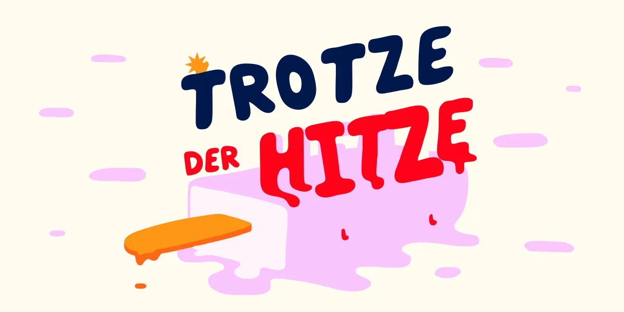 Sommerstress am Arbeitsplatz bei heißem Wetter reduzieren