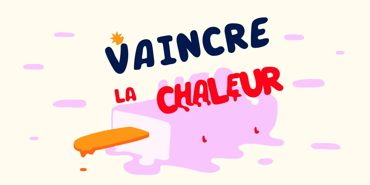 Réduire le stress estival au travail par forte chaleur