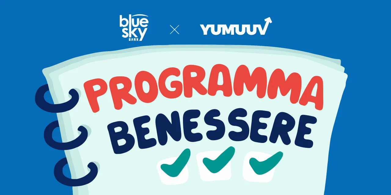 Dipendenti di Blue Sky Bank, case study su un programma di benessere YuMuuv