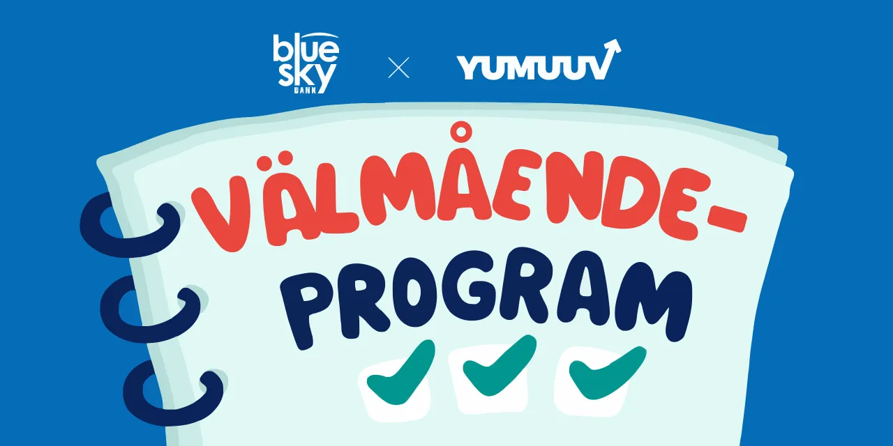 Medarbetare på Blue Sky Bank – kundcase om ett friskvårdsprogram med YuMuuv