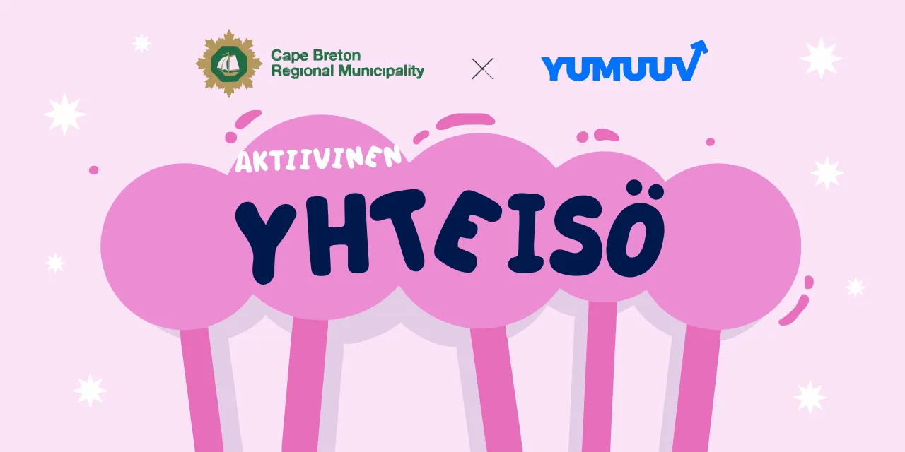 Cape Bretonin asukkaita kävelemässä, YuMuuvin asiakastarina yhteisön kävelyhaasteesta