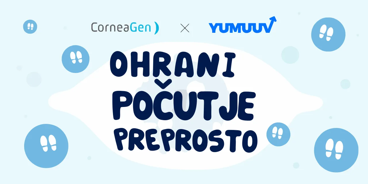 Zaposleni v podjetju CorneaGen, študija primera vključujočega izziva dobrega počutja YuMuuv