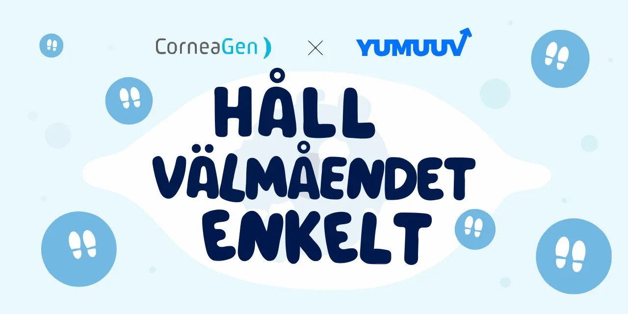 Medarbetare på CorneaGen – kundcase om inkluderande friskvårdsutmaning