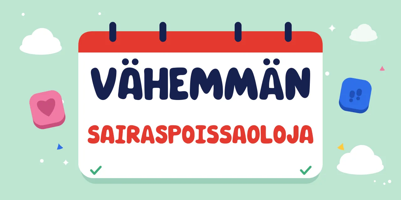 Sairauspoissaolojen vähentäminen työpaikalla