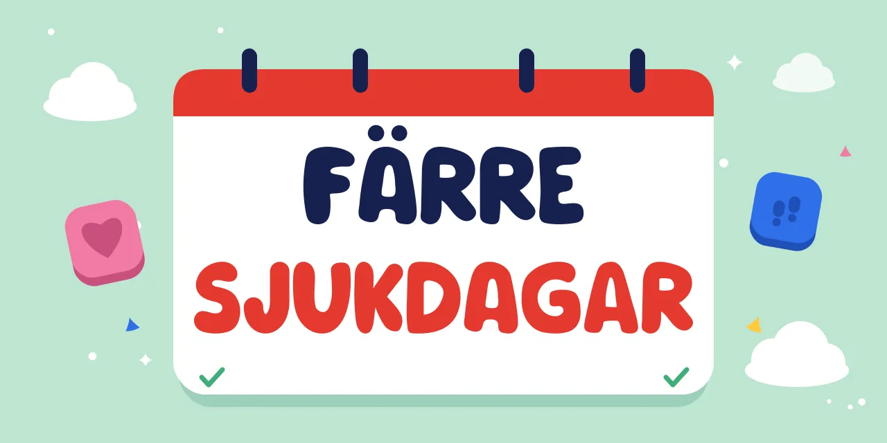 Minska sjukfrånvaron på arbetsplatsen