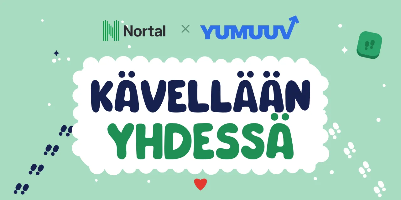 Nortalin asiakastarina – kävelyhaasteet YuMuuvin avulla